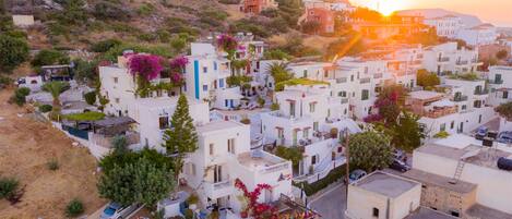 Habitación, 1 habitación, balcón, vista al jardín | Exterior