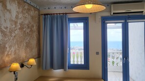 Room, 1 Bedroom, Balcony, Garden View | 1 bedroom - Private Spacious Room Full Sea View (Hersonissos)