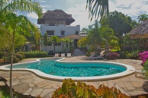Room, 1 Bedroom, Smoking, Balcony | Pool | Outdoor pool