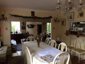 Room, 1 Bedroom, Fireplace | Dining room - Visit our Wonderful Hotel Scandinavia B b (Santo Domingo)