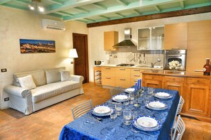 Appartement, 2 chambres, accessible aux personnes à mobilité réduite | Restauration