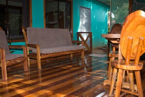 Bungalow, 1 Bedroom, Balcony, Garden View | Living room - Enchanting House Overlooking the Primary Forest (Drake Bay)