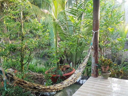 Peaceful Homestay in the Middle of Fruit Garden - Room With Four Double Beds