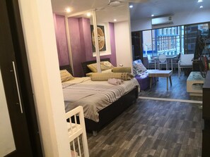 Condo, 1 quarto, acessível, para fumantes | 1 quarto, roupa de cama
