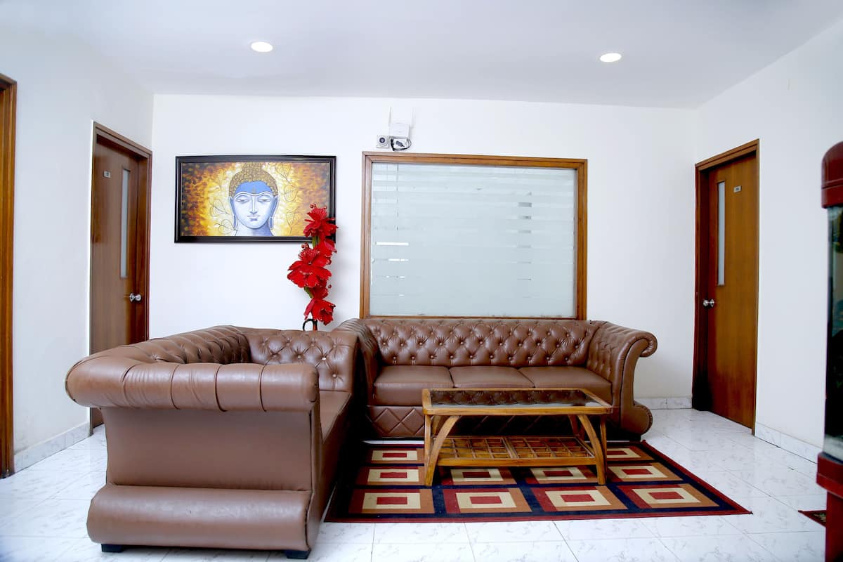 Habitación, varias habitaciones, con acceso para personas discapacitadas, para fumadores | Sala de estar