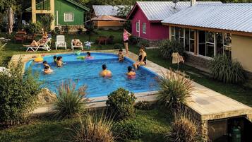 Cabin, 1 Bedroom, Smoking, Balcony | Pool | Outdoor pool