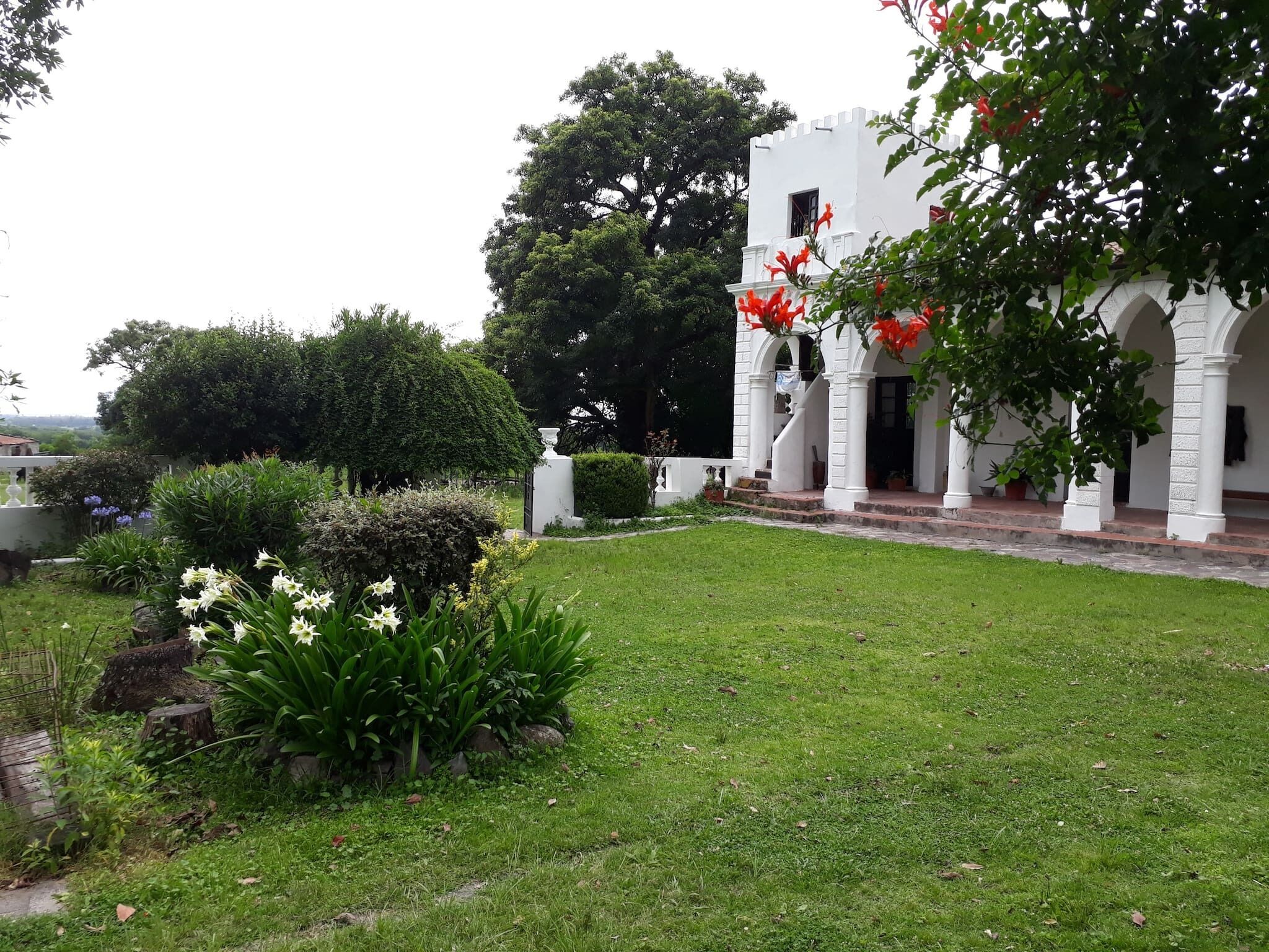 Khuôn viên nơi lưu trú