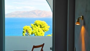 View from property - Villa Agnanti-private For 30 Persons With Pool (Marathon)