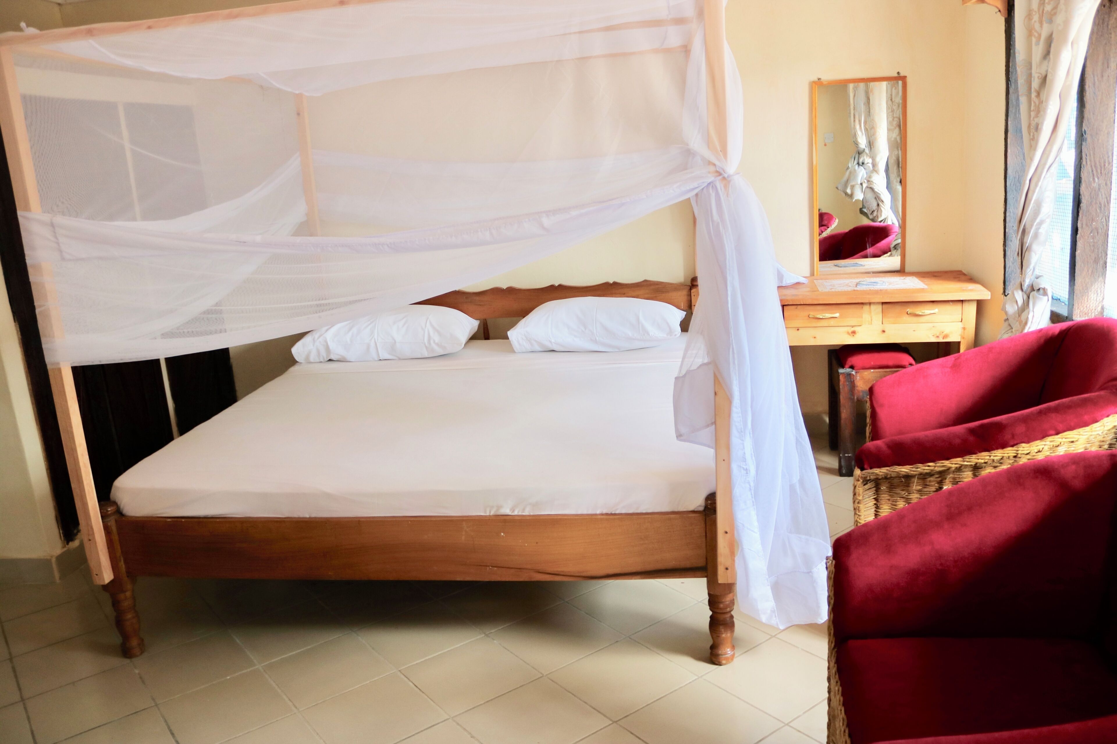 Zimmer, 1 Schlafzimmer, Raucher, eigener Pool