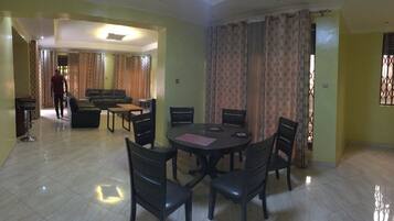 Shared Dormitory, 1 Bedroom, Balcony | Dining