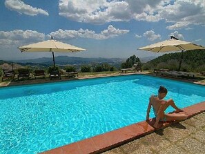 Outdoor pool - Lavanda Room With Bath (Roccastrada)
