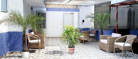 Rum - 1 sovrum - tillgänglighetsanpassat - rökare | Terrass/Patio