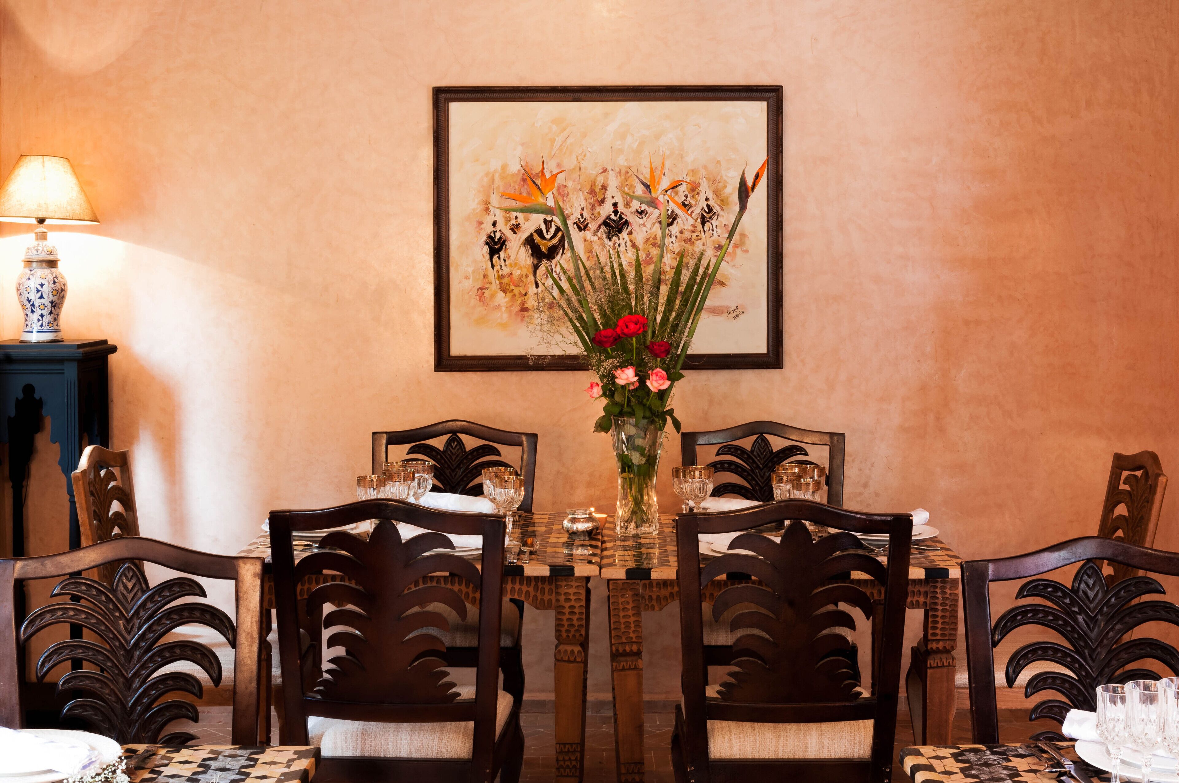 Foto - Double room in a charming villa in the heart of Marrakech palm grove