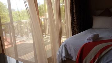 Room, 1 Bedroom, Terrace, Garden View | 1 bedroom, iron/ironing board, bed sheets