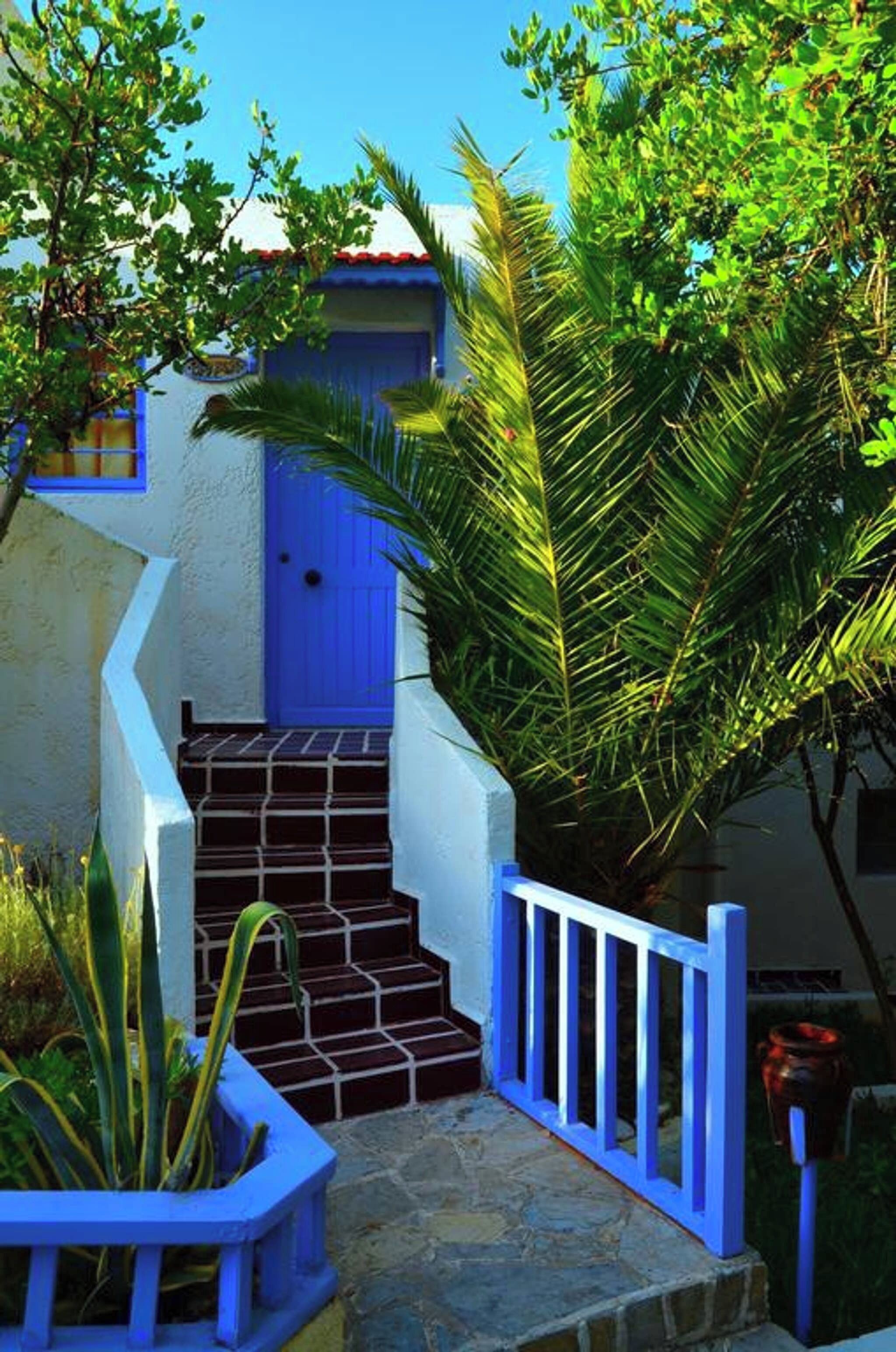 Entrada de l'allotjament