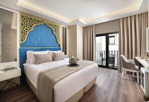 Superior Double or Twin Room, Balcony | Premium bedding, desk, soundproofing, rollaway beds - Great Fortune Design Hotel (Istanbul)