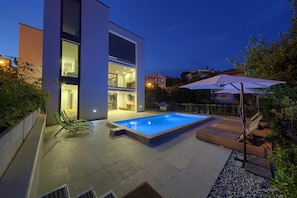 Piscine chauffée