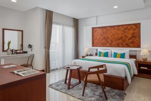 Ropa de cama hipoalergénica y minibar