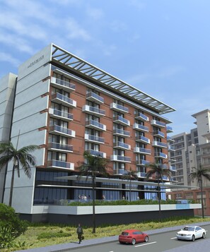 ด้านหน้าที่พัก