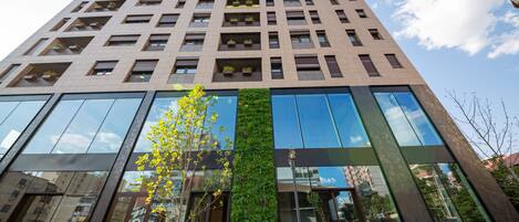 Façade de l’hébergement