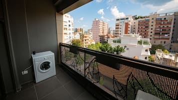 Appartamento, 1 camera da letto, balcone (1) | Balcone