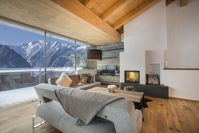 HIGH-END PENTHOUSE┃3BR┃KITZBÜHEL ALPS┃UP TO 8 GUESTS┃SAUNA┃