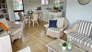 Interior - Promenade 12, 8 Intrepid Cl - fantastic waterfront unit with air con and Wifi (Nelson Bay)