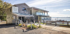 Exterior - Promenade 12, 8 Intrepid Cl - fantastic waterfront unit with air con and Wifi (Nelson Bay)