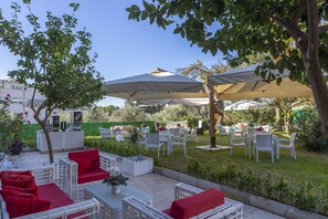 Außenbereich für Bankette