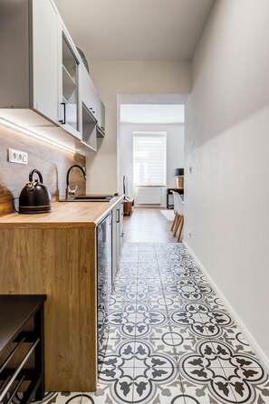 Deluxe Suite | Private kitchen - Design Pension Twenty (Podebrady)