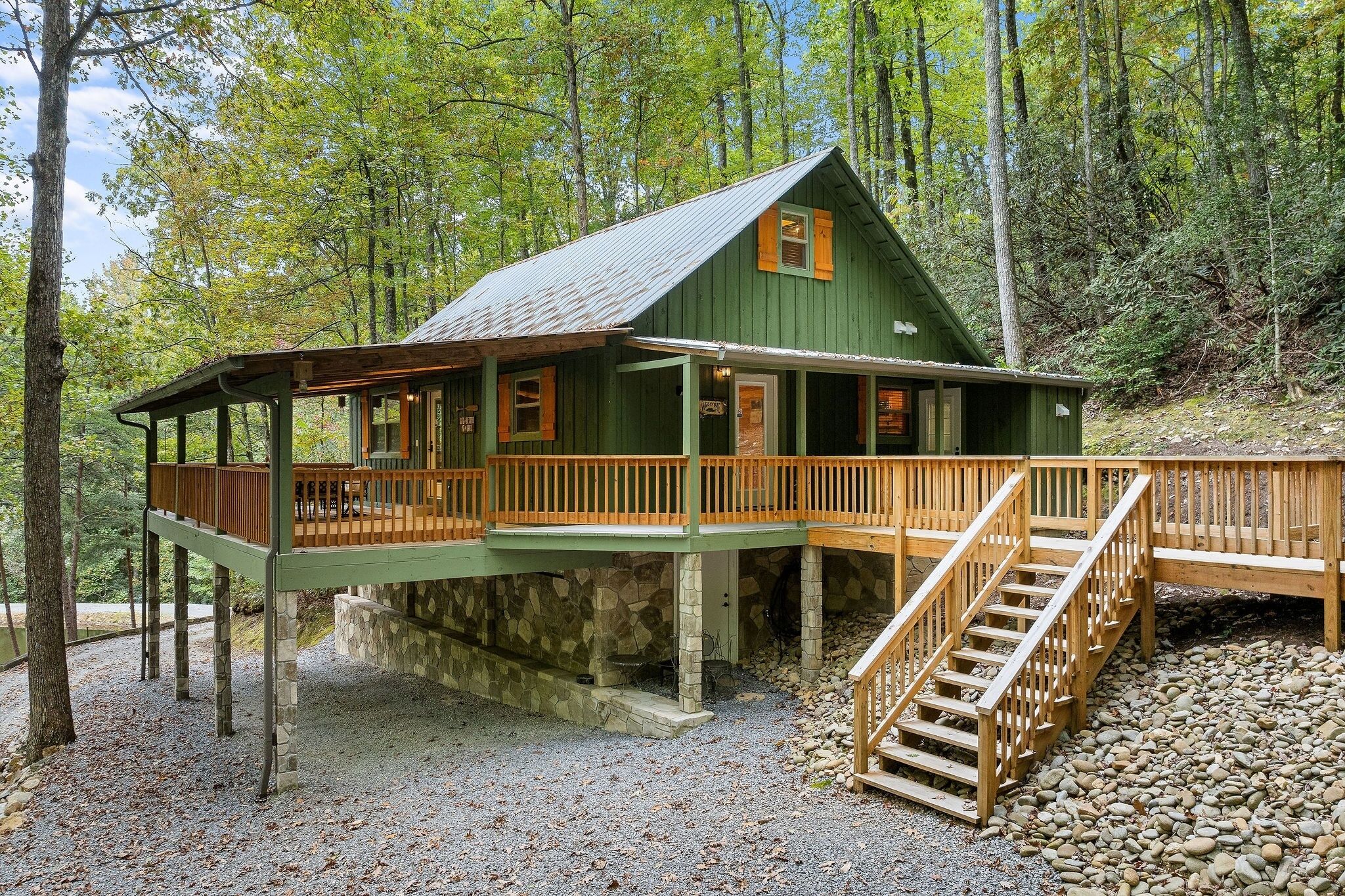 Ferienhütte, 2 Schlafzimmer | Aussenbereich