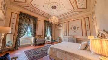 Royal Suite, 1 King Bed, Pool View | Minibar, in-room safe, individually decorated, individually furnished