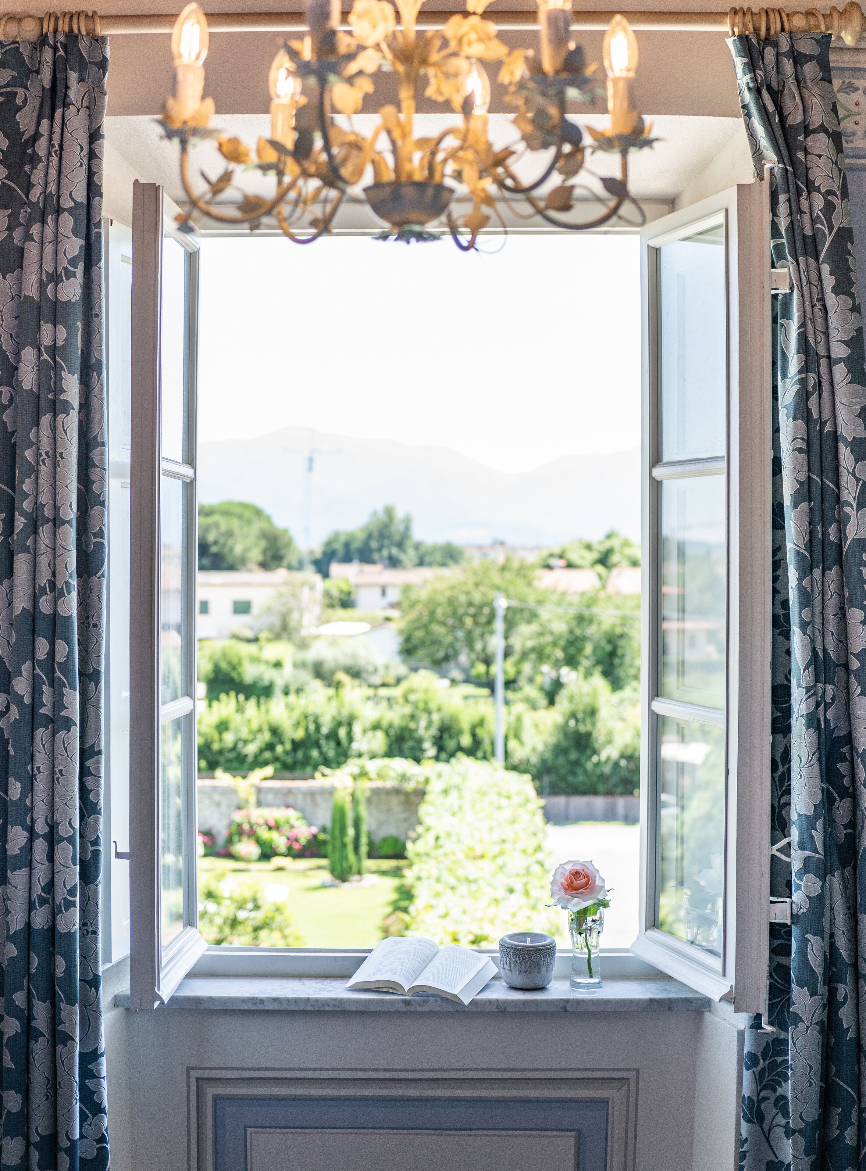 Panoramic Double Room, 1 King Bed, Garden View (Orchidea) | Minibar, in-room safe, individually decorated, individually furnished