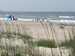 Am Strand, Strandtücher