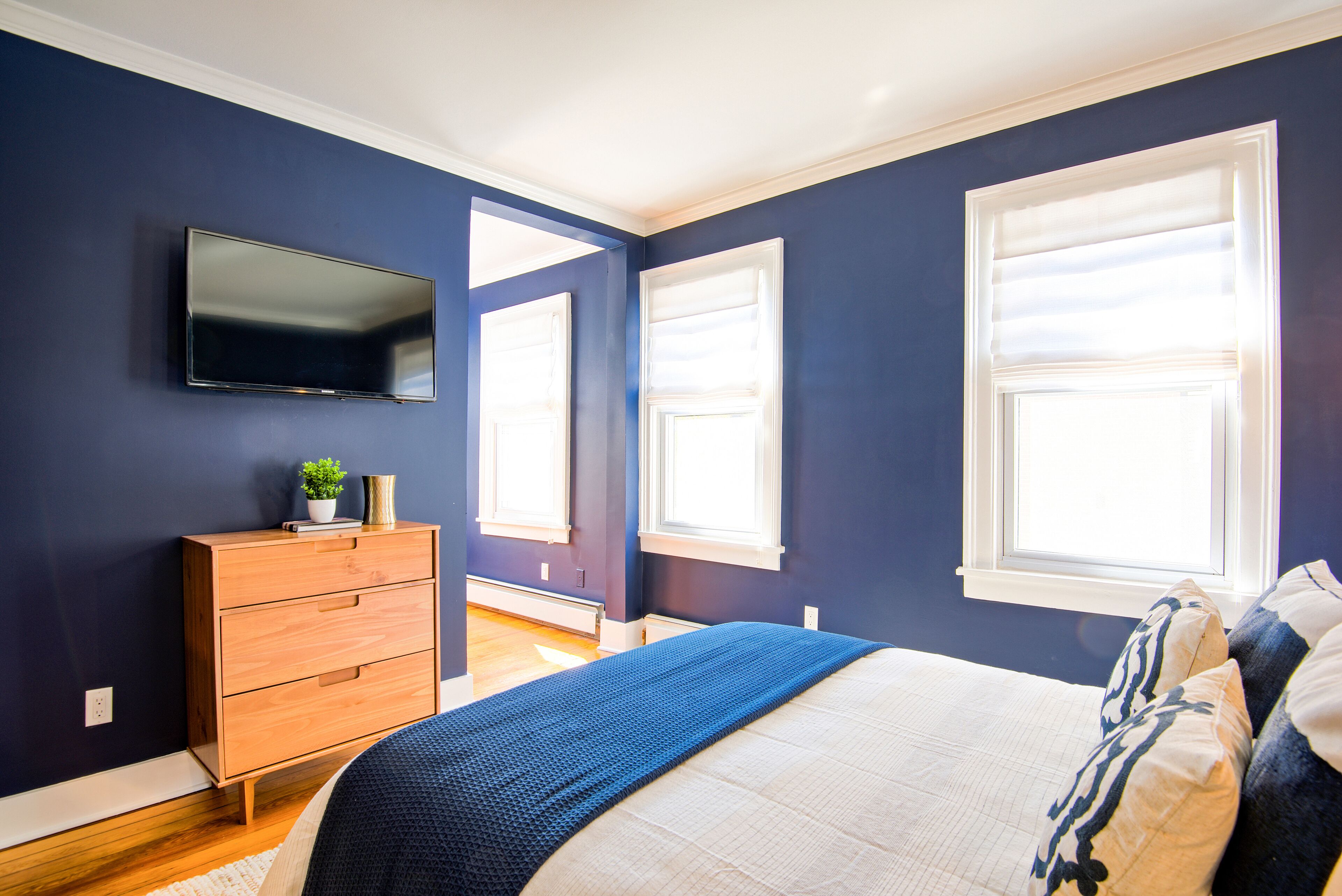 premium bedding, memory-foam beds, individually decorated