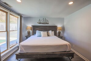 3 habitaciones, tabla de planchar con plancha, cuna de viaje y wifi 