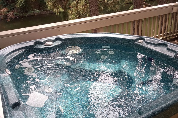 Baignoire à remous extérieure
