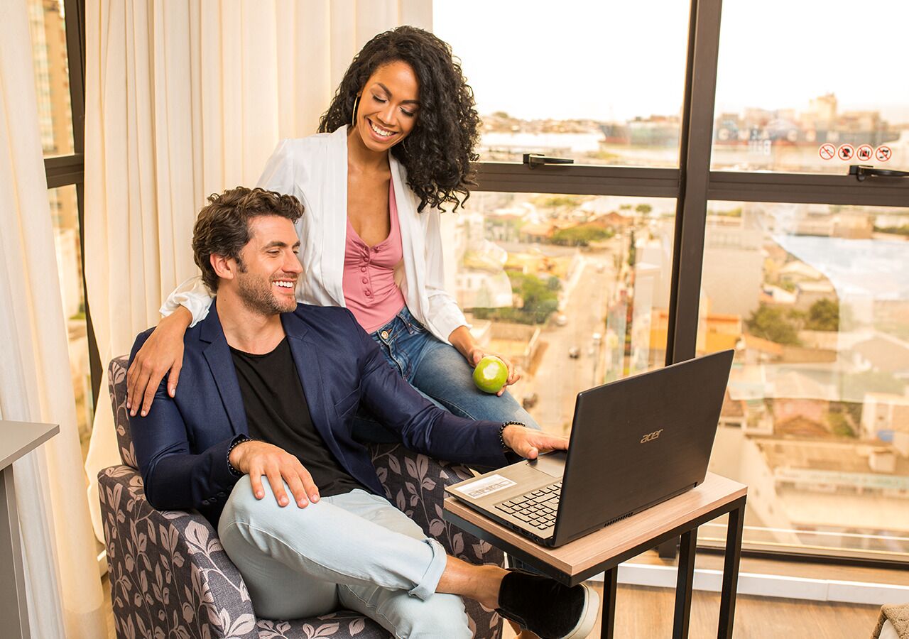 luxury double room | view from room