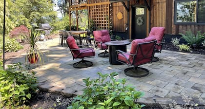 Cozy Forest Hideaway –time to book for Fall and winter months.