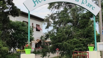 Façade de l’hébergement