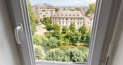 quai koch 90m2 city center 3br