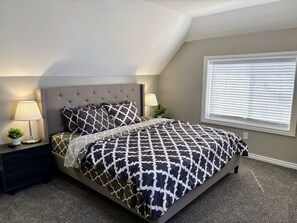 3 dormitorios, tabla de planchar con plancha, wifi y ropa de cama