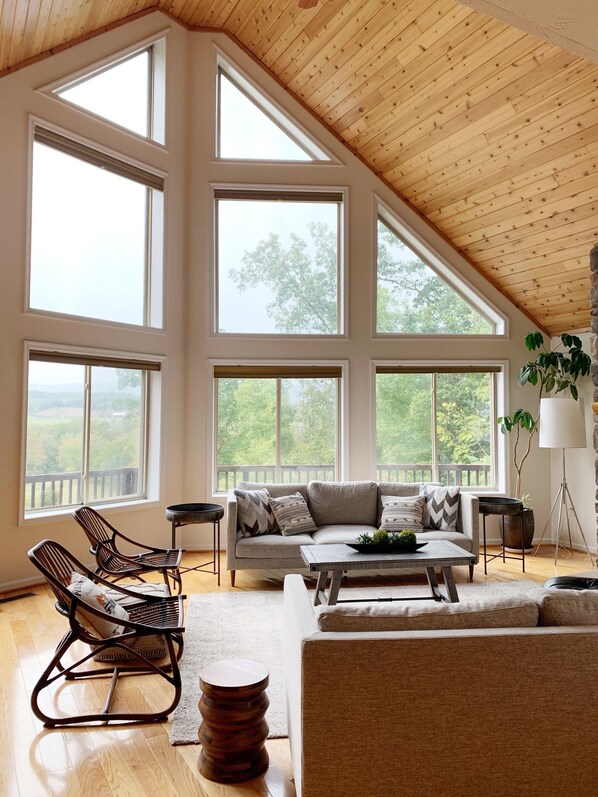 テレビ、暖炉、DVD プレーヤー、卓球台