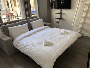 Ferienhaus, 1 Queen-Bett und Schlafsofa