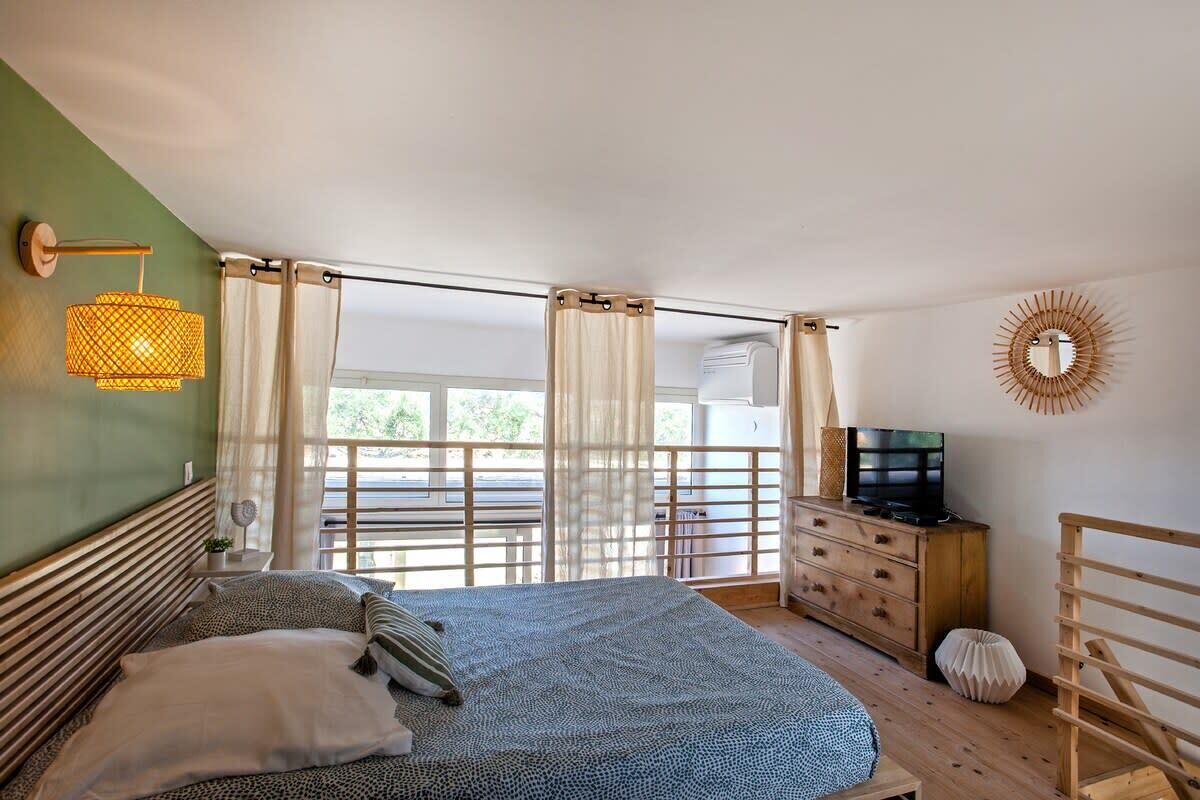 2 chambres, draps fournis