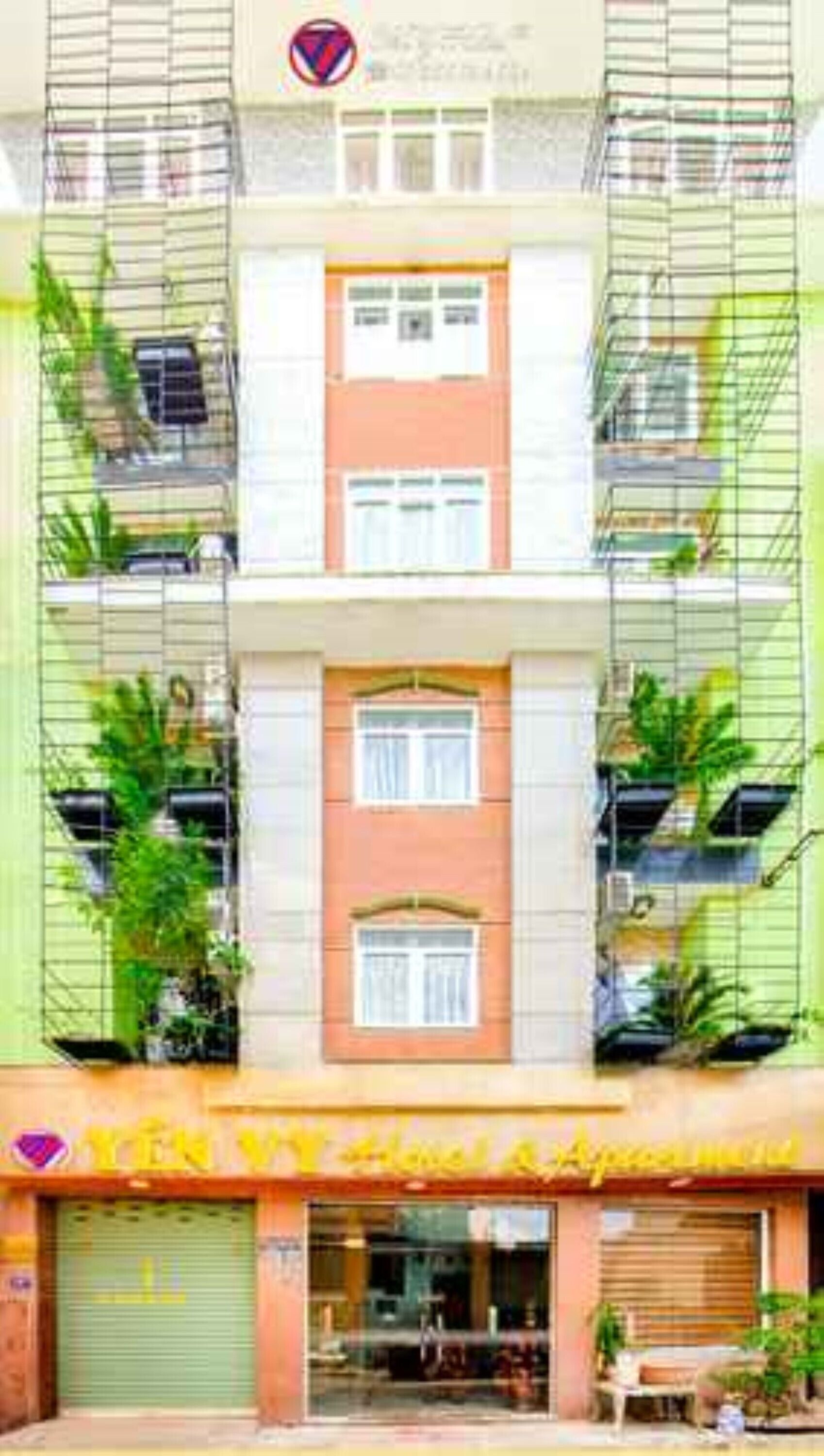 Mặt tiền nơi lưu trú