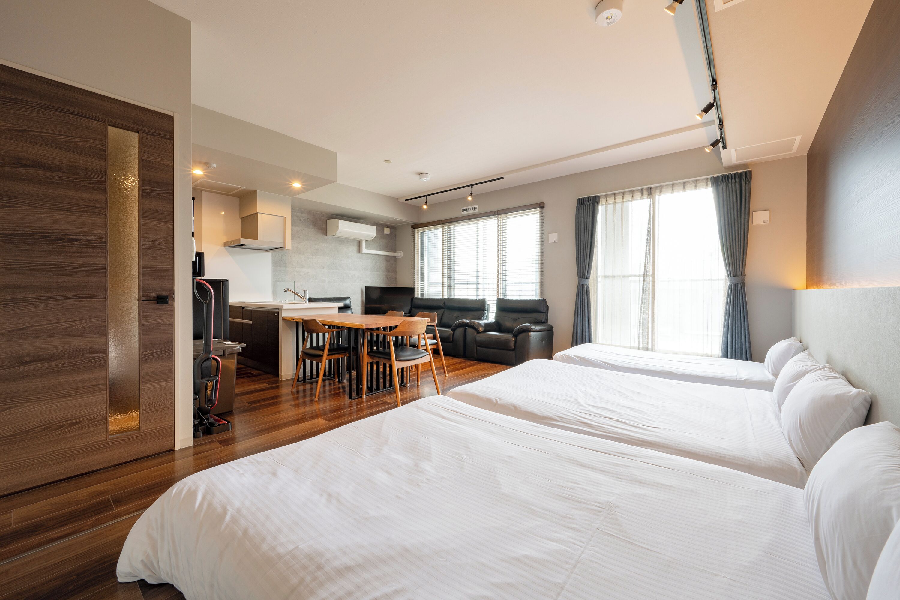 家庭公寓 | 办公桌、遮光窗帘、熨斗/熨衣板、免费 WiFi