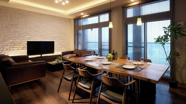 Deluxe Room 3LDK | Desk, blackout drapes, iron/ironing board, free WiFi