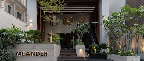 Façade de lâhĂ©bergement