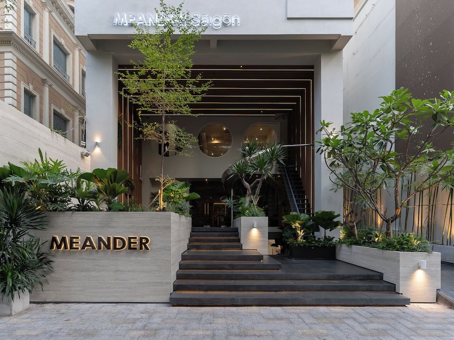 Facciata della struttura